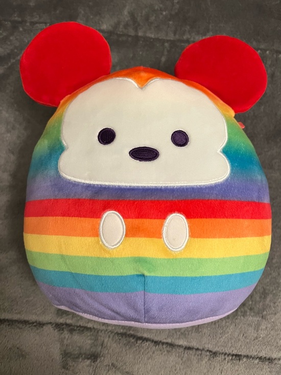 Squishmallows Other - Disney Mickey Pride Collection Rainbow Squishmallow 8”